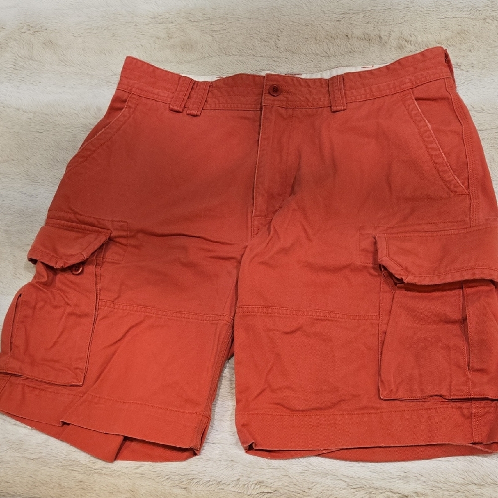 RALPH LAUREN Men's Cargo Shorts - Watermelon Color (sz 35)